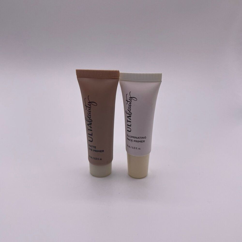 Ulta Beauty Travel Size Matte Eye & Illuminating Face Primer 2 PCS. Set